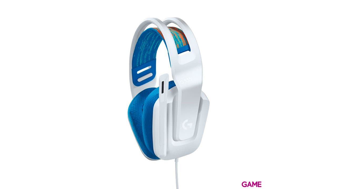Logitech G335 Blanco - PC - PS5 - PS4 - XBOX - Switch - Auriculares Gaming