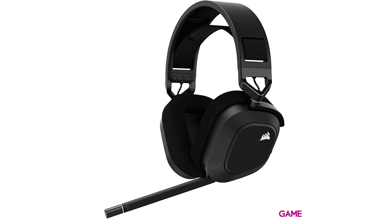 Corsair HS80 - RGB - Wireless - Negro - PC (Dolby Atmos)- PS4 - PS5 (Audio 3D) -  Auriculares Gaming