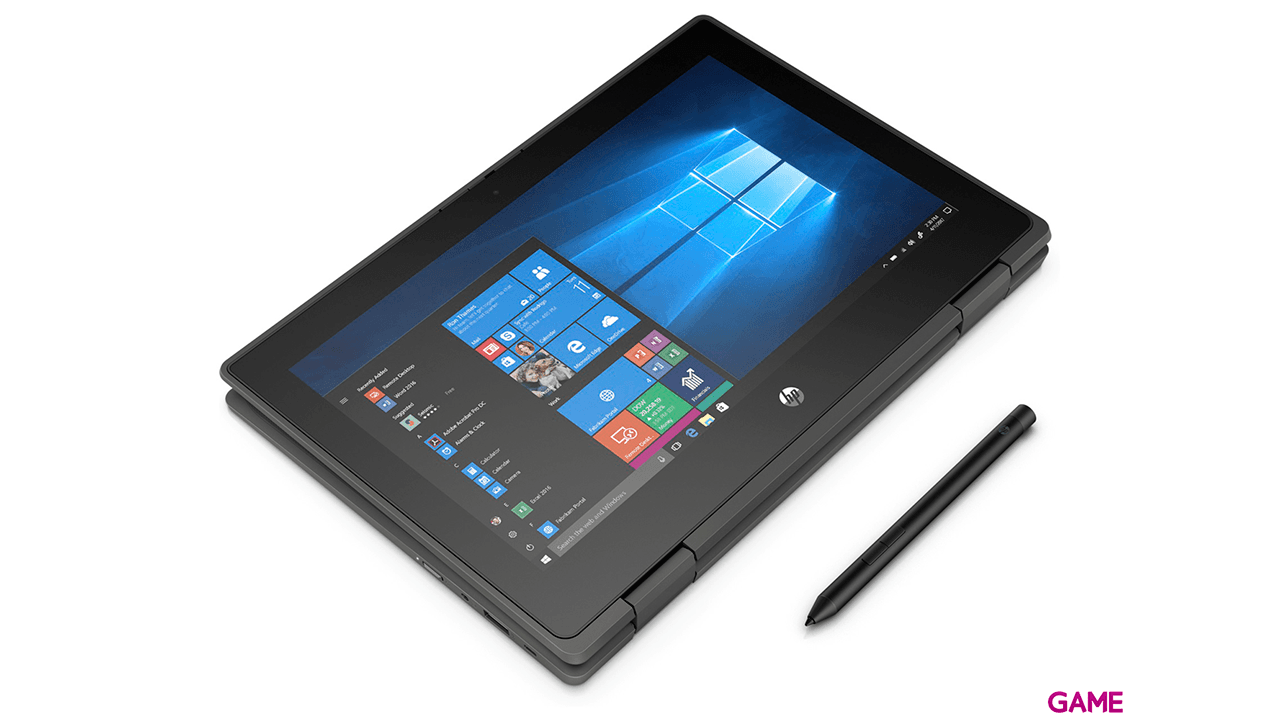 HP ProBook x360 11 G5 Híbrido Celeron N4120 - UHD Graphics 600 - 4GB - 128GB SSD - 11.6´´ Tactil - W10 - Ordenador Portatil