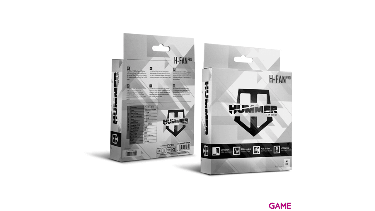 Nox H-Fan Pro 12cm - Ventilador