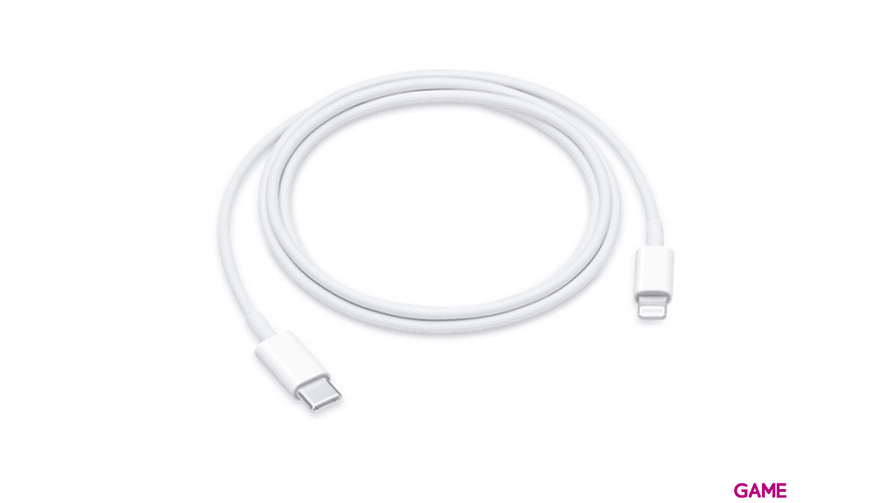 Apple Lightning 1m Blanco - Cable