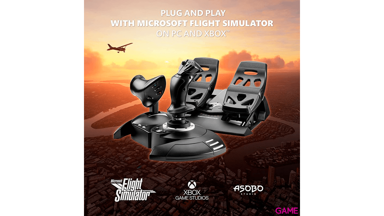 Thrustmaster T.Flight Full Kit X Joystick y Pedales Xbox One - Xbox S - PC - Pack