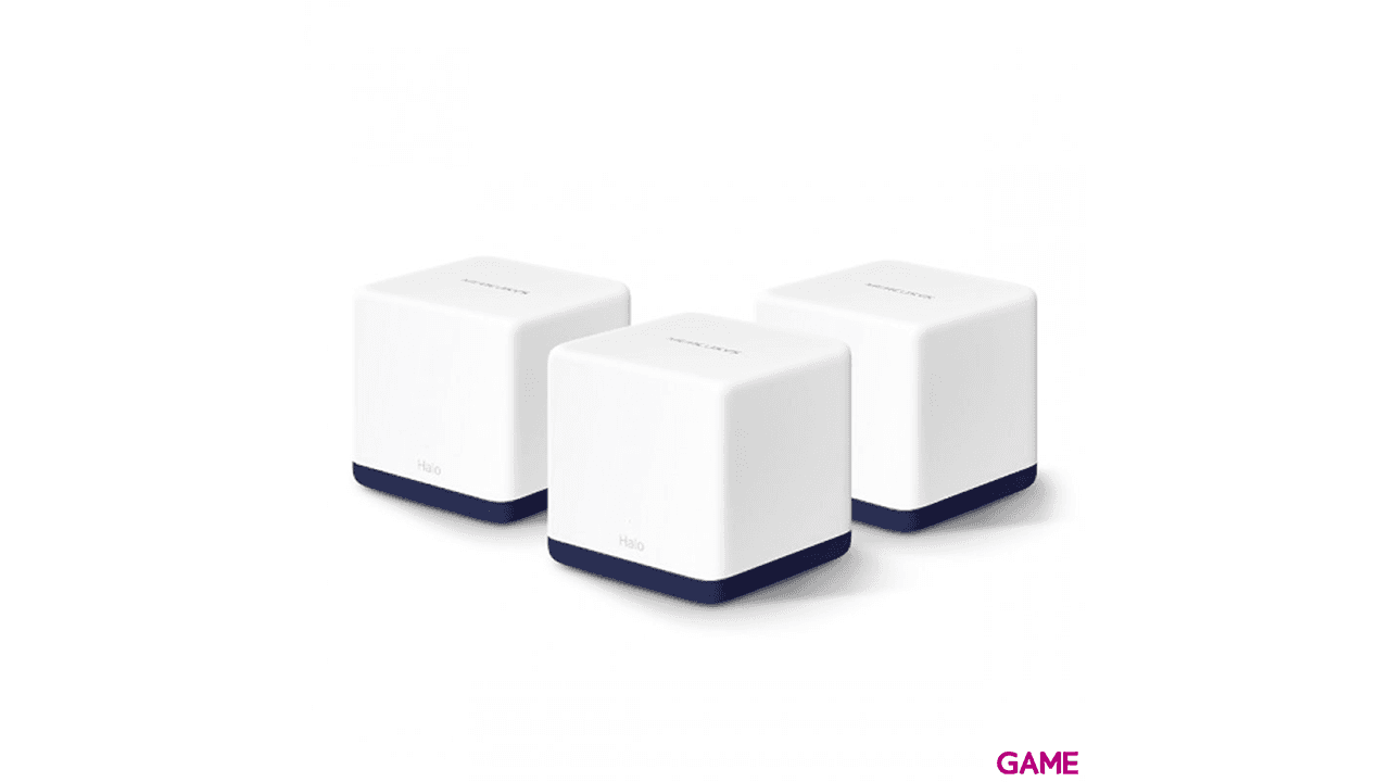Mercusys Halo H50G(3-pack) Doble banda (2,4 GHz / 5 GHz) Wi-Fi 5 (802.11ac) Blanco Interno