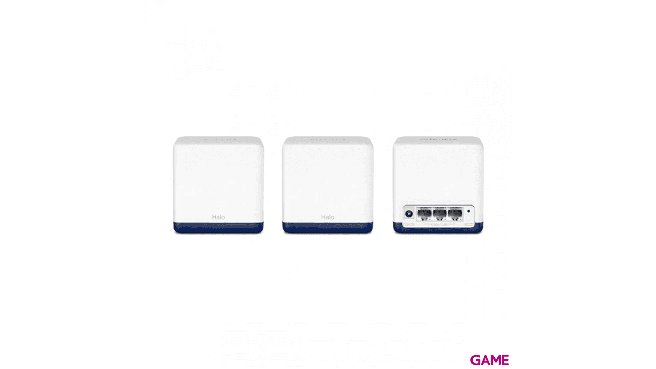 Mercusys Halo H50G(3-pack) Doble banda (2,4 GHz / 5 GHz) Wi-Fi 5 (802.11ac) Blanco Interno