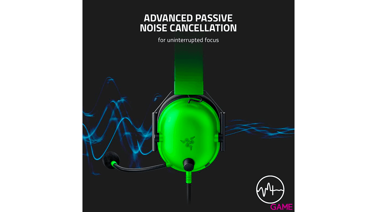 Razer BlackShark V2 X  7.1 Verde PC - PS5 - PS4 - XBOX - Switch - Auriculares Gaming