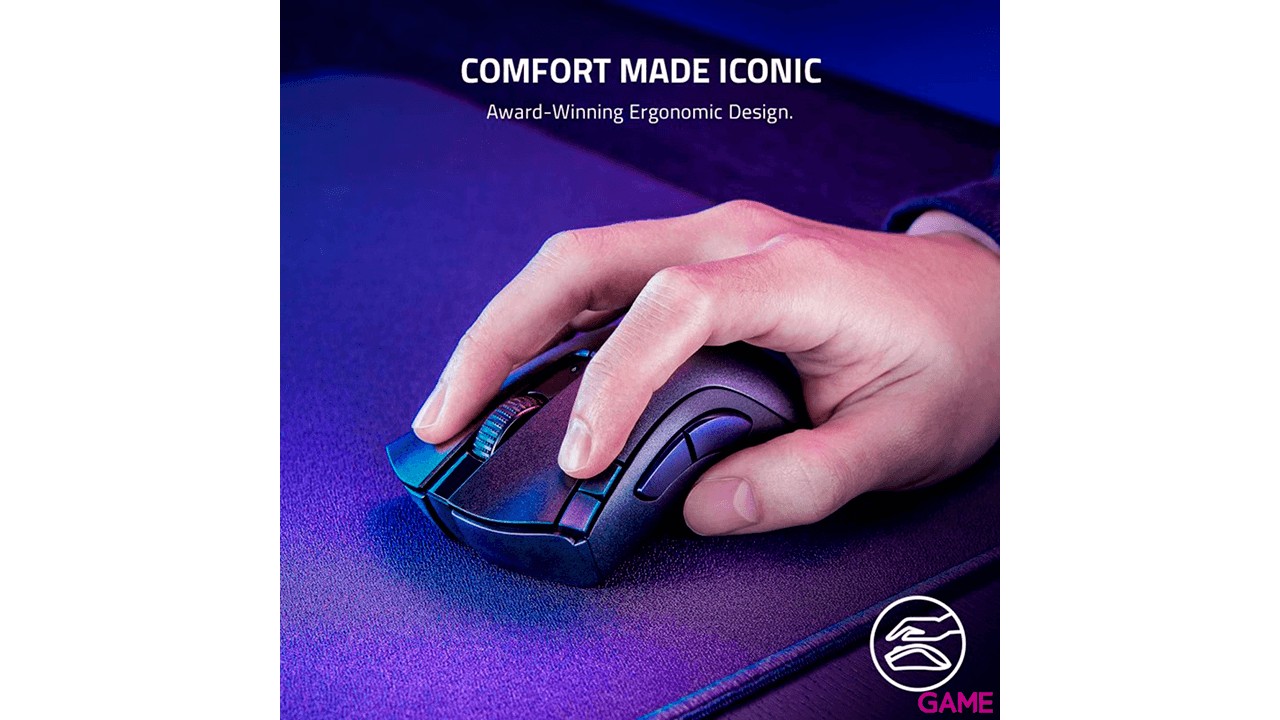 Razer Deathadder V2 X HyperSpeed 6400 DPI - Raton Gaming