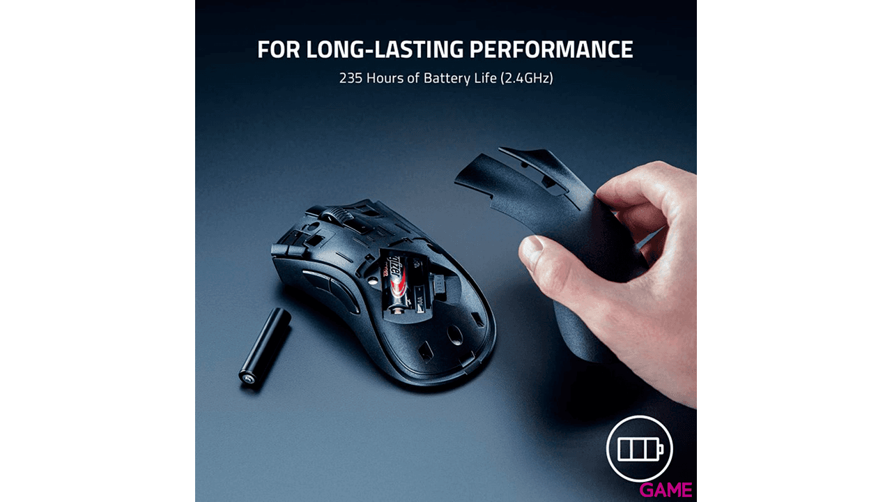 Razer Deathadder V2 X HyperSpeed 6400 DPI - Raton Gaming