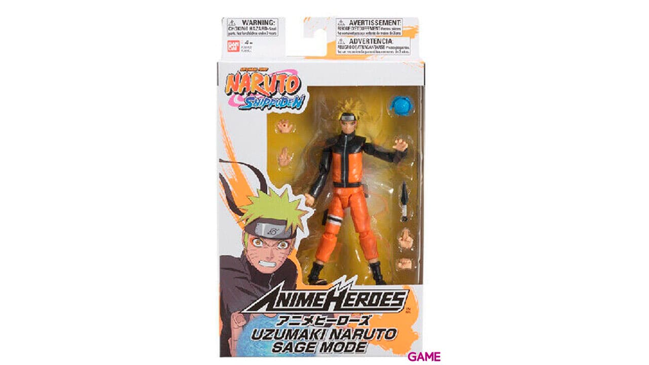 Figura Naruto Uzamaki Saga Mode: Naruto Shippuden 15cm