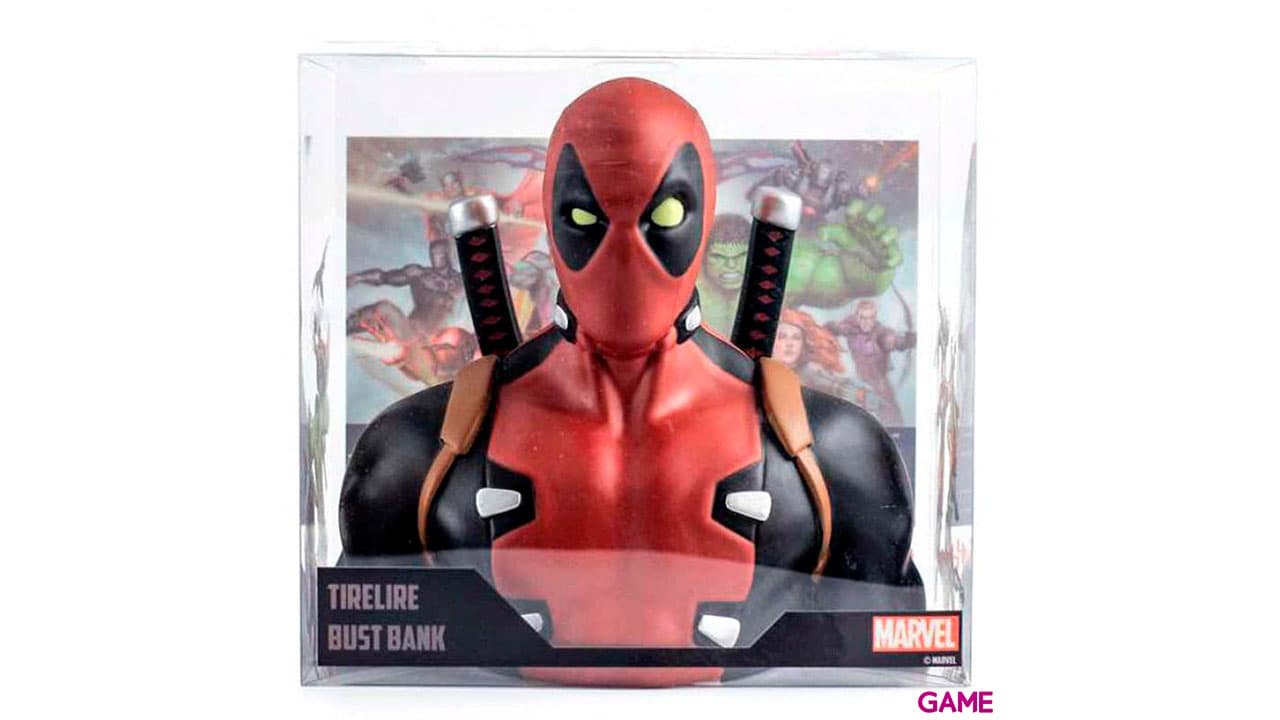 Hucha Marvel Deadpool de 22 cm