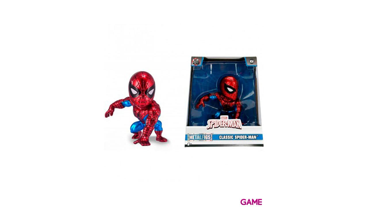 Figura metalfigs Spiderman Clasico Marvel 10cm