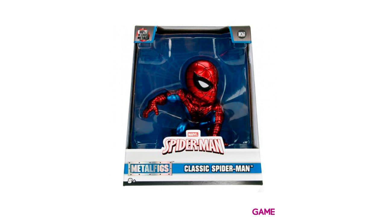 Figura metalfigs Spiderman Clasico Marvel 10cm