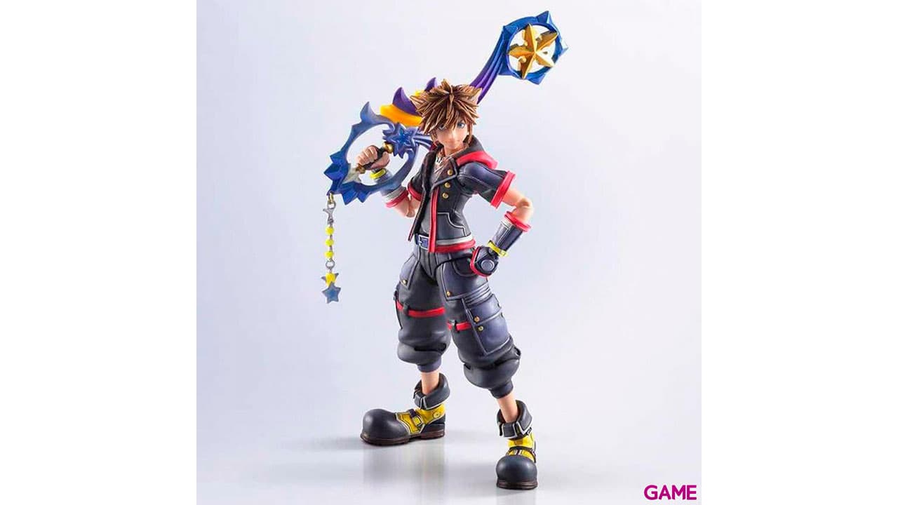 Figura Sora Kingdom Hearts III Bring Arts Disney 15cm