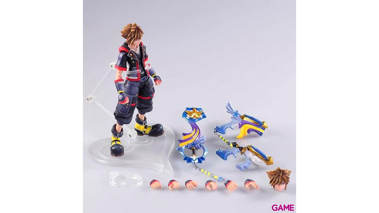 Figura Sora Kingdom Hearts III Bring Arts Disney 15cm