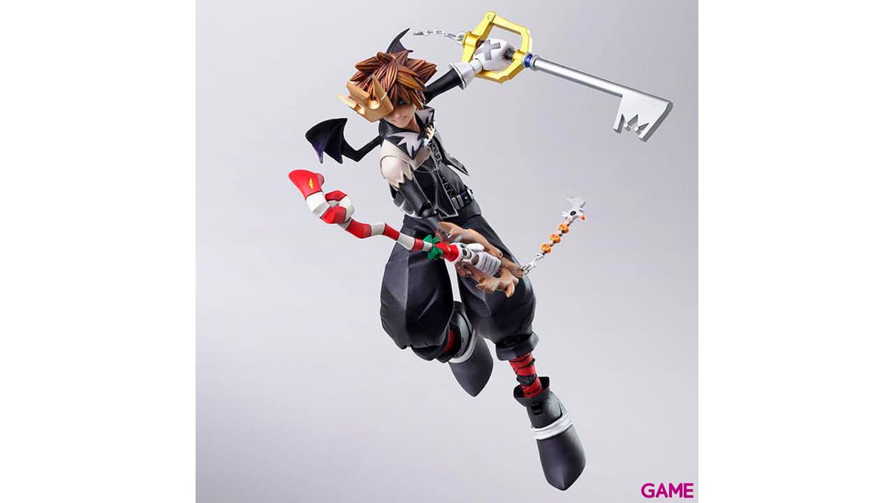 Figura Sora Halloween Town Ver Kingdom Hearts II Bring Arts Disney 15cm