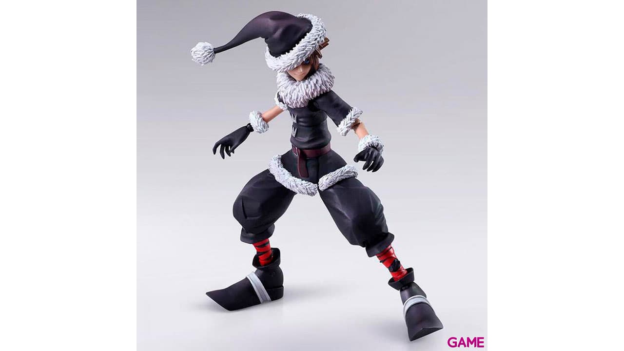 Figura Sora Christmas Town Ver Kingdom Hearts II Bring Arts Disney 15cm