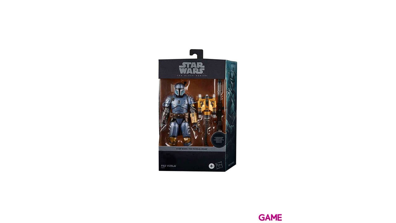 Figura Paz Vizla Carbonized Black Series Star Wars 15cm