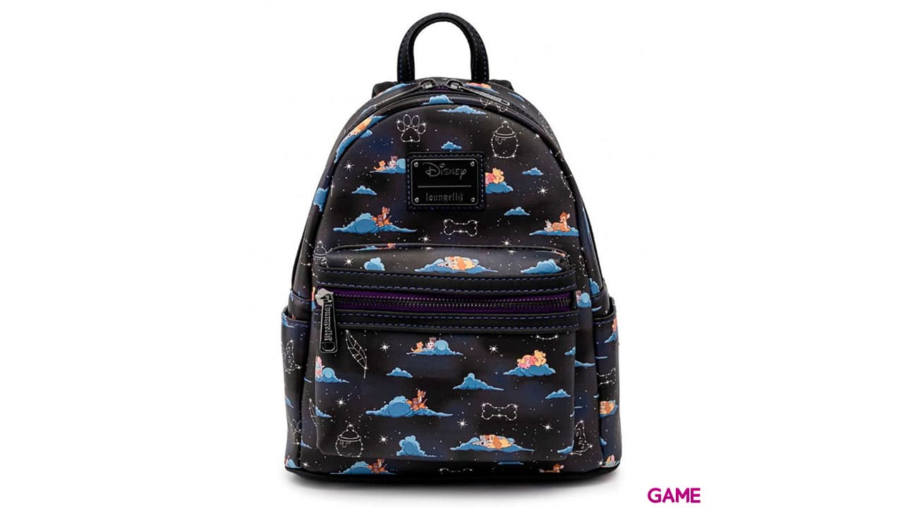 LoungeFly Classic Clouds Disney 26cm - Mochila