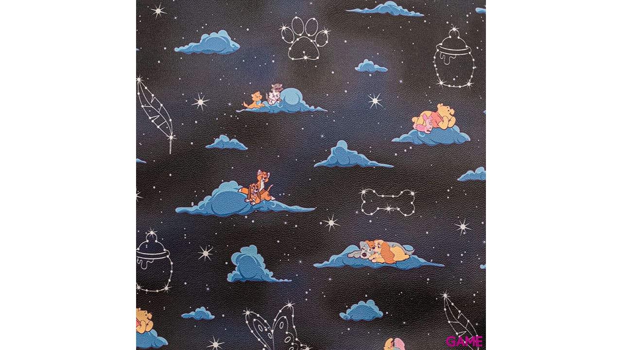 LoungeFly Classic Clouds Disney 26cm - Mochila