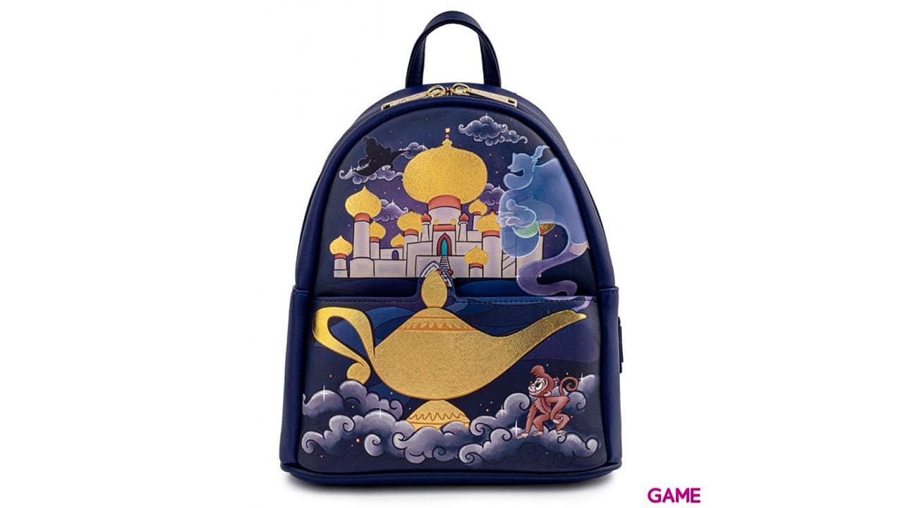 LoungeFly Castillo Jasmine Aladdin Disney 26cm - Mochila