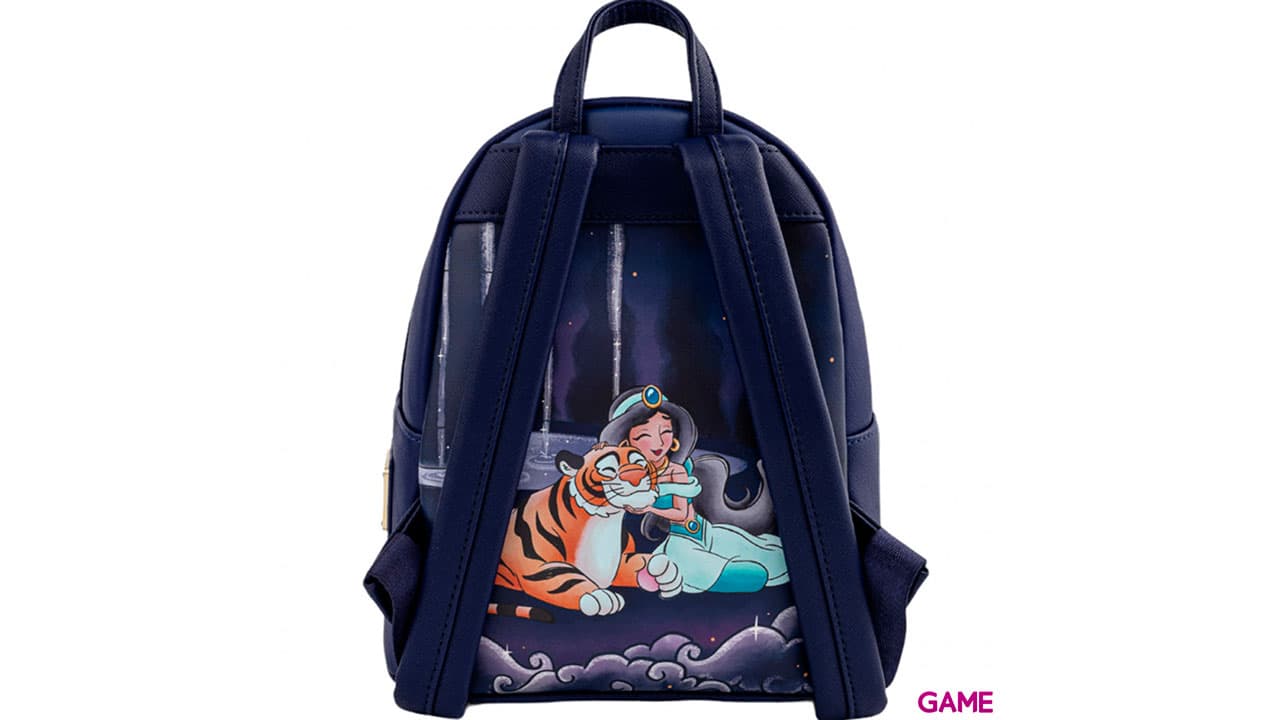 LoungeFly Castillo Jasmine Aladdin Disney 26cm - Mochila