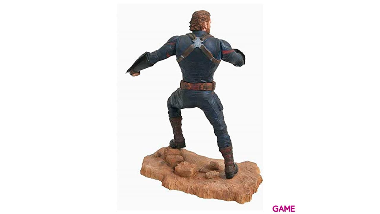 Estatua Capitan America Vengadores Avengers 3 Marvel 23cm