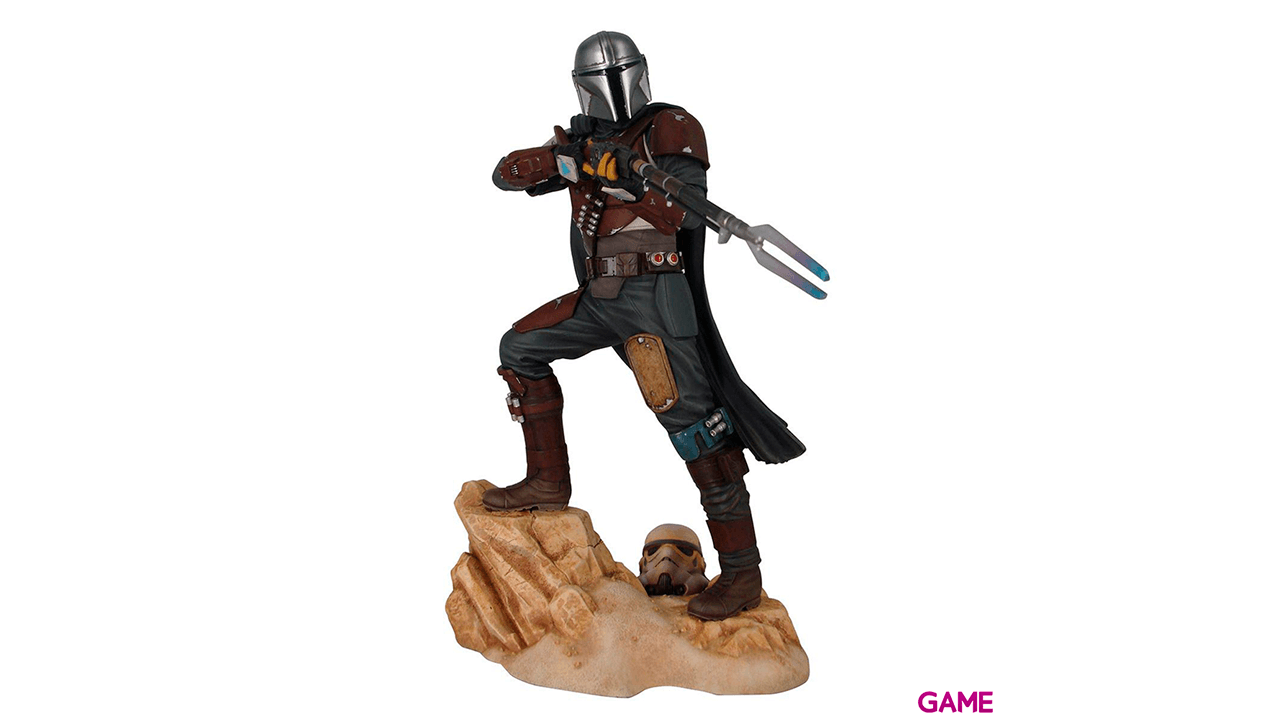 Estatua The Mandalorian Star Wars Premier Collection 29cm