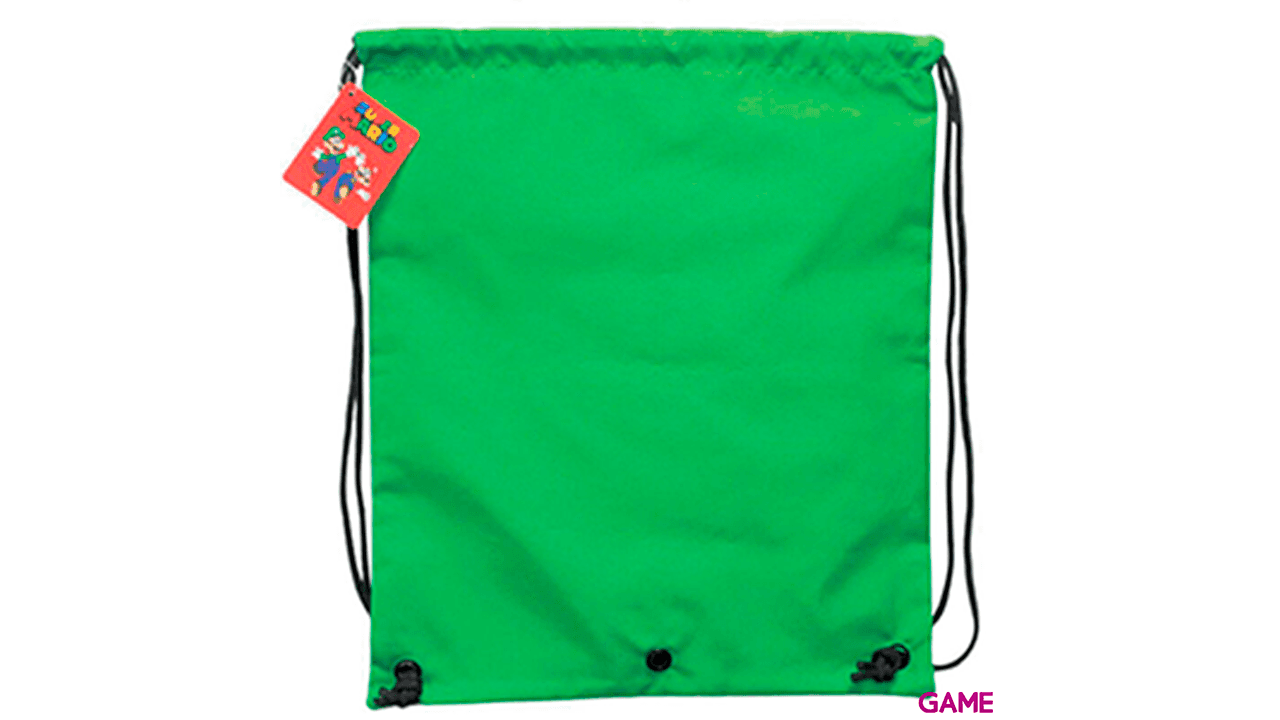 Saco Luigi Super Mario Bros Nintendo 40cm