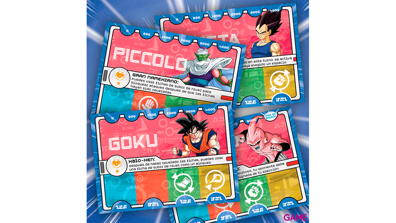 Juego de mesa Mas de 9000 Dragon Ball Z