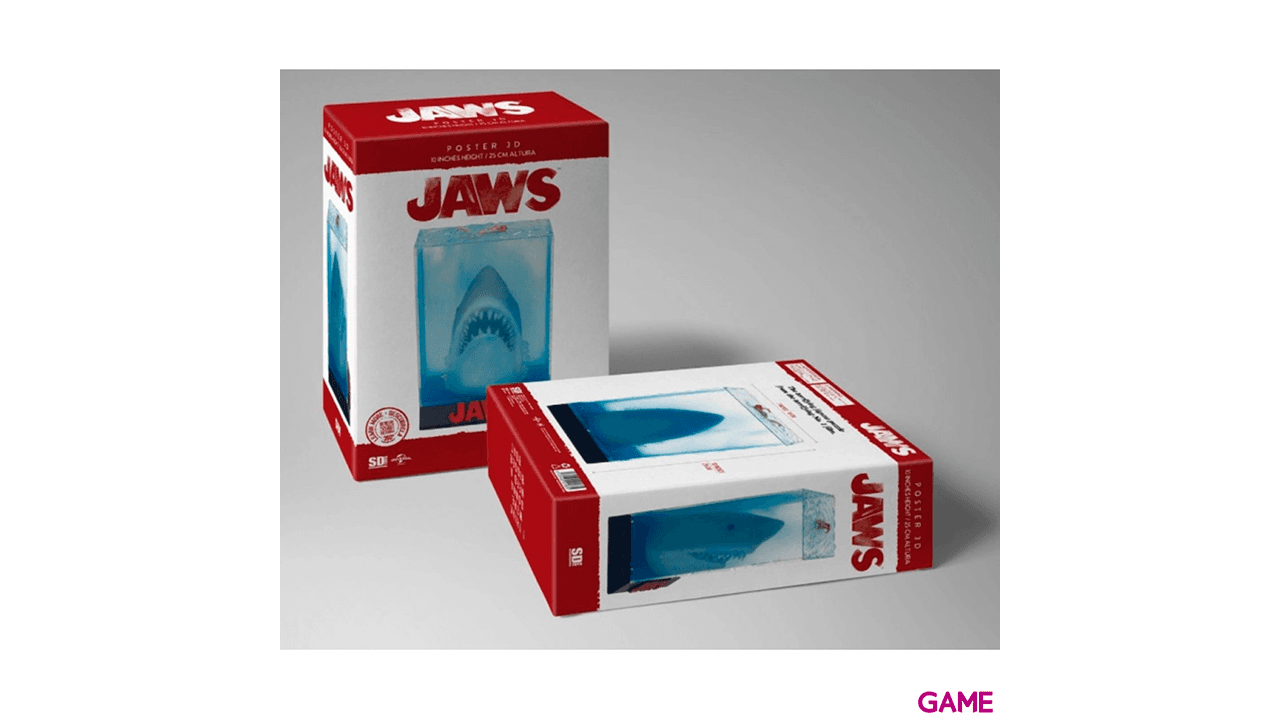 Figura Poster 3D Tiburon