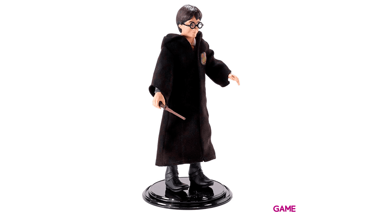 Figura Maleable Bendyfigs Harry con varita Harry Potter 19cm