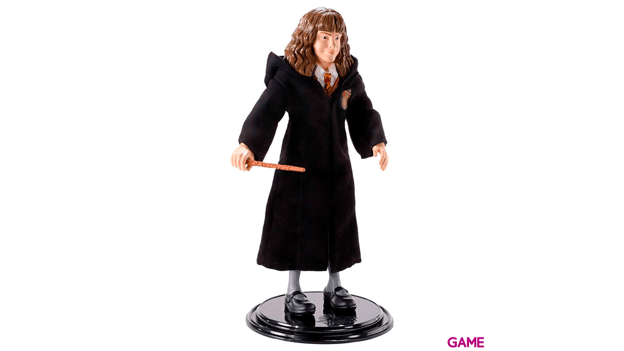 Figura Maleable Bendyfigs Hermione con varita Harry Potter 19cm