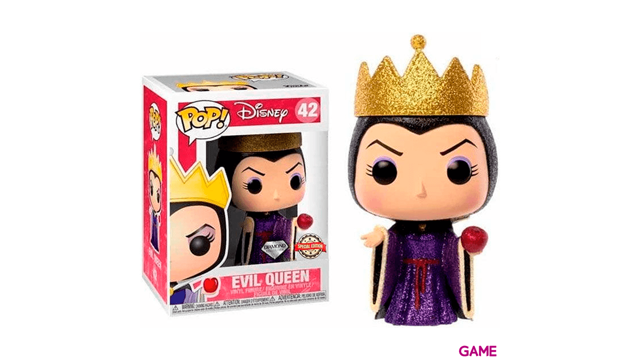 Figura POP Disney Evil Queen Glitter Exclusiva