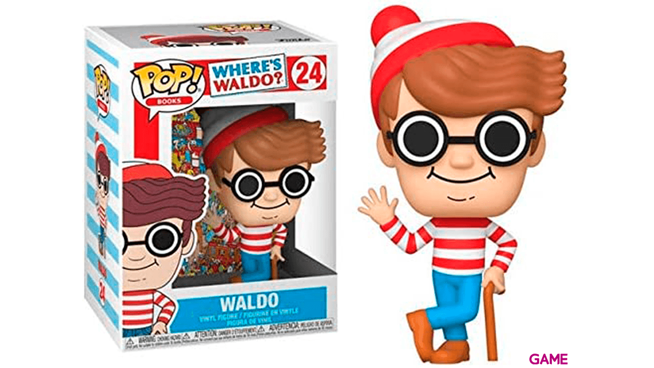 Figura POP Books Donde esta Wally Waldo