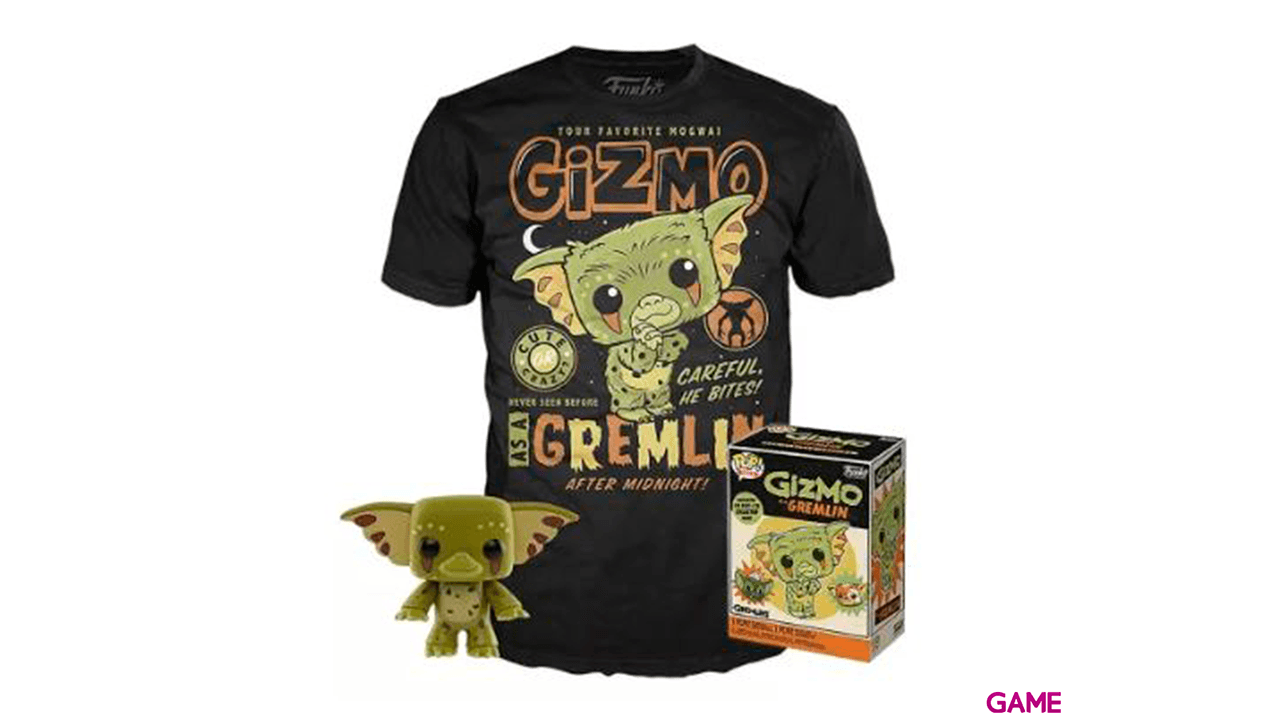 Set figura POP Tee Gremlins Gizmo Talla S
