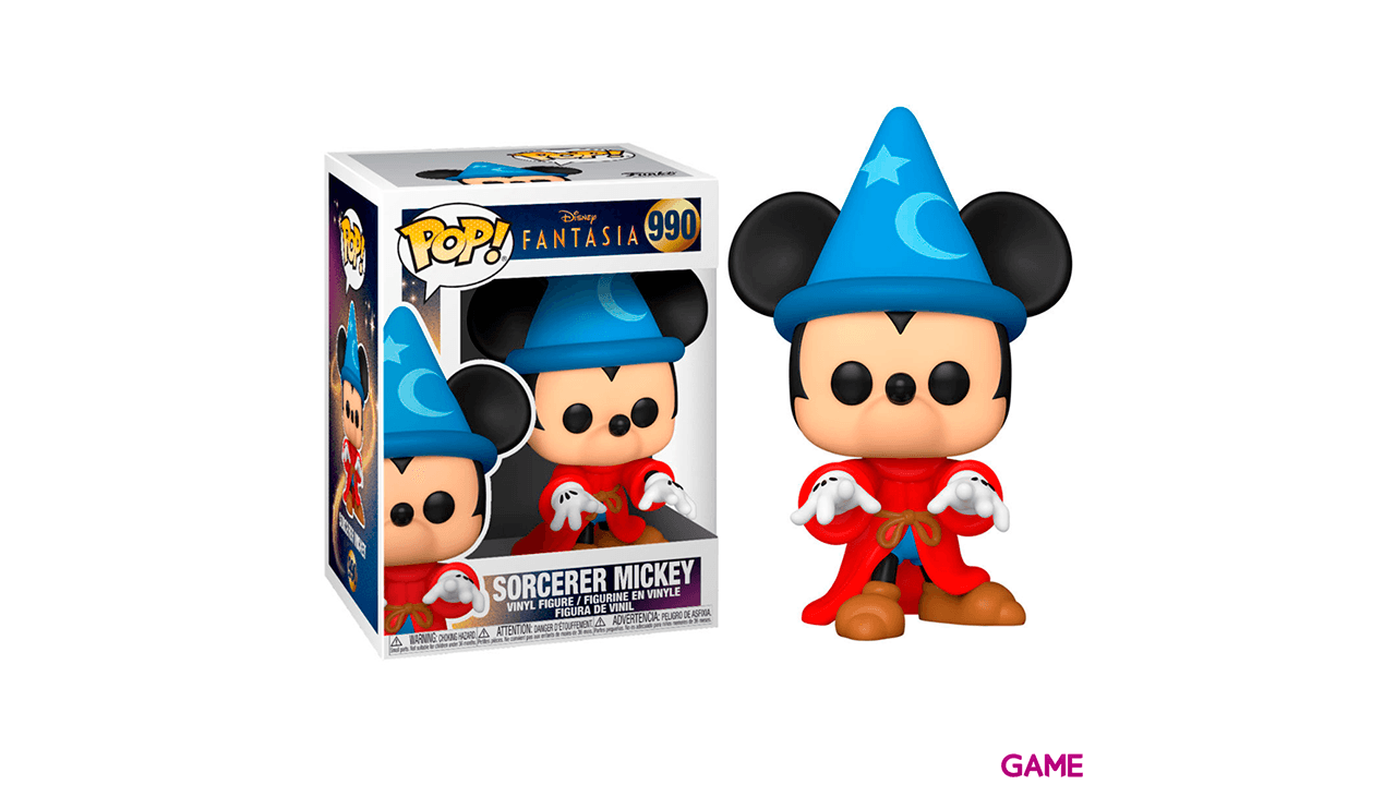 Figura POP Disney Fantasia 80th Sorcerer Mickey