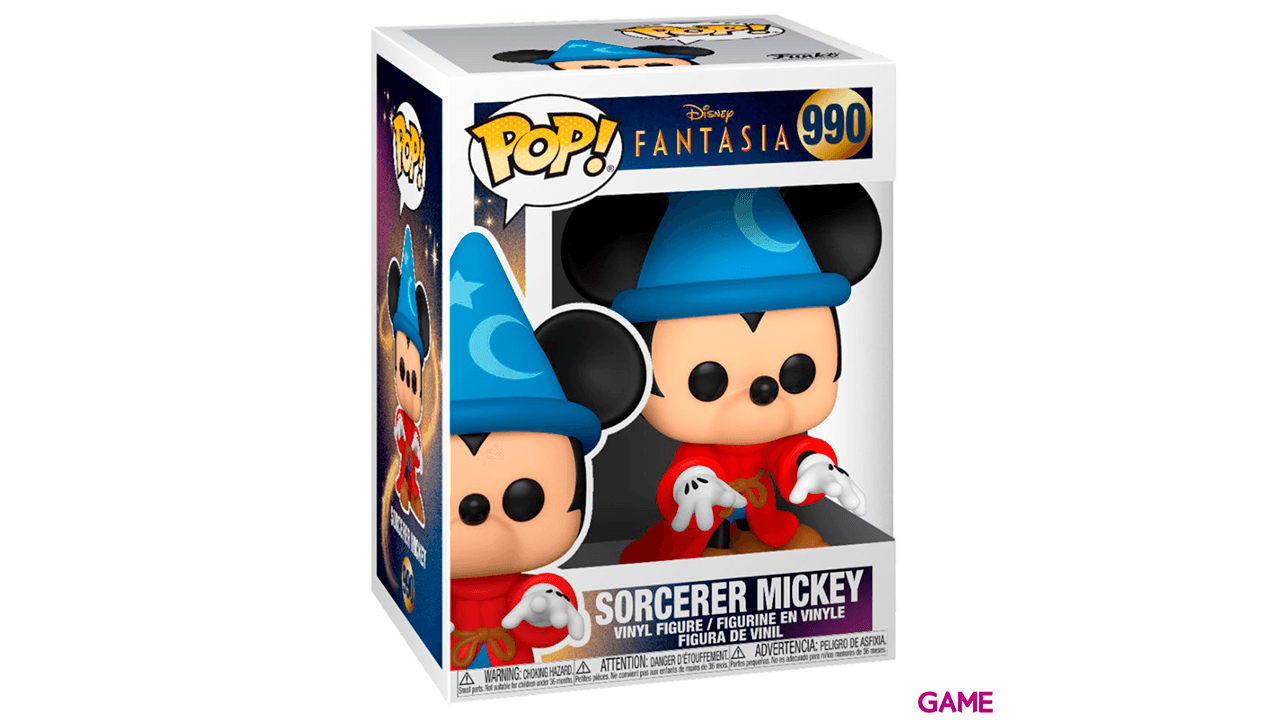 Figura POP Disney Fantasia 80th Sorcerer Mickey