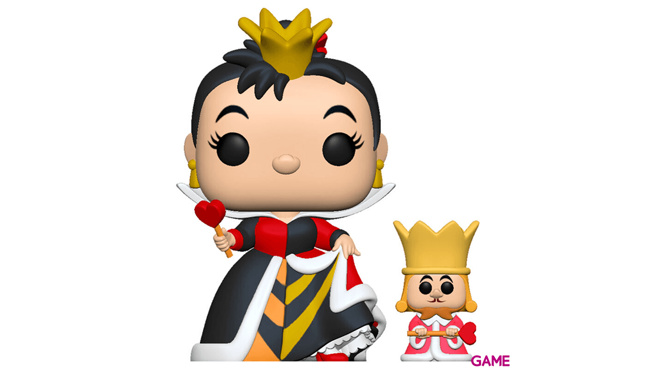 Figura POP Disney Alicia en el Pais de las Maravillas Queen with King