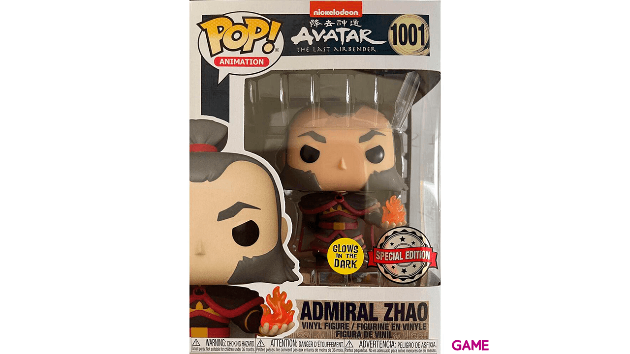Figura POP Avatar Admiral Zhao with Fireball Exclusiva