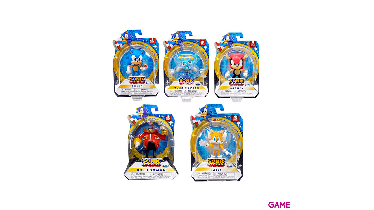 Figura Sonic the Hedgehog 30th Aniversary Wave 5 surtido 7cm
