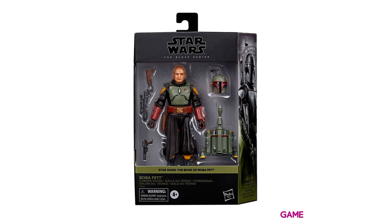Figura Boba Fett Throne Room Black Series Star Wars 15cm