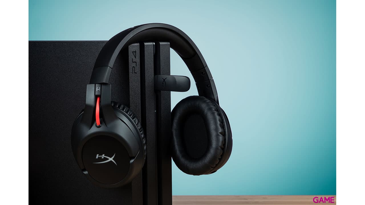 HyperX Cloud Flight Wireless LED Rojo PC - PS5 - PS4 - Auriculares Gaming