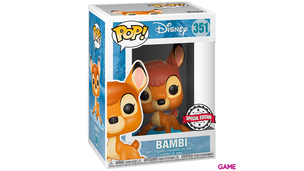 Figura POP Bambi Snowflake Mountain Disney Exclusive