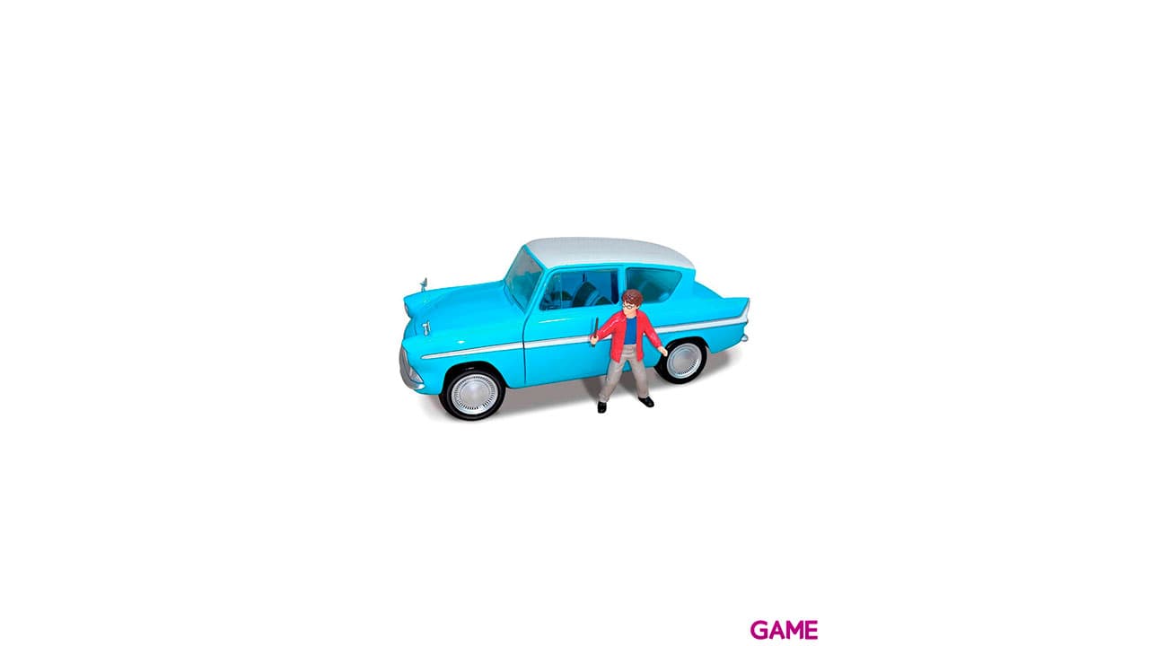 Set Figura Harry Potter coche Ford Anglia Harry Potter