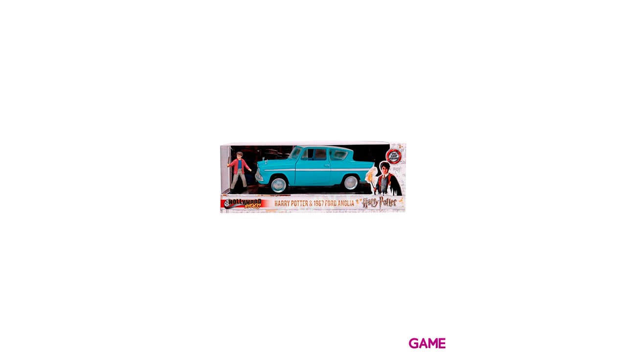 Set Figura Harry Potter coche Ford Anglia Harry Potter