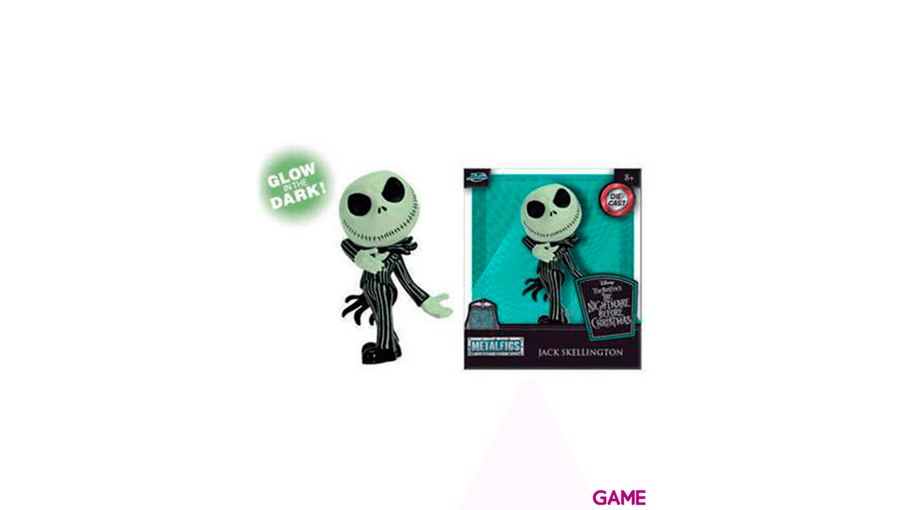 Figura de metal Pesadilla antes de Navidad Jack Skellington de 10 cm