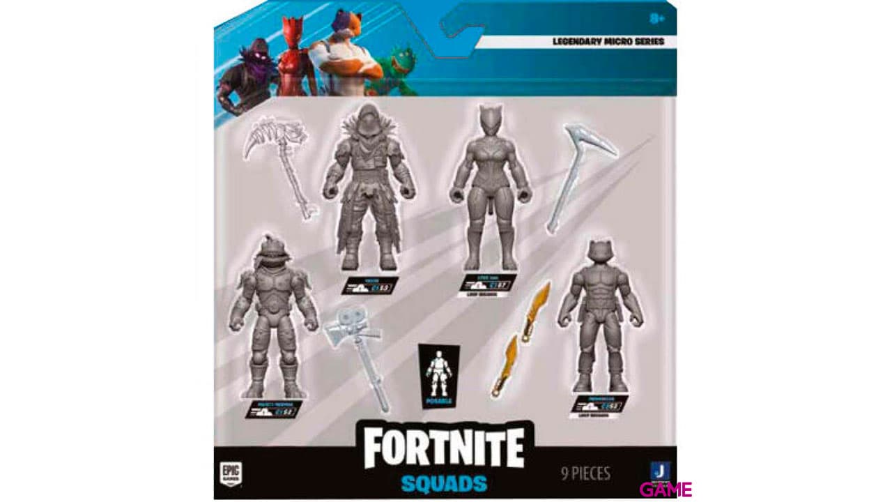 Set Figura Micro Legendary Series Fortnite
