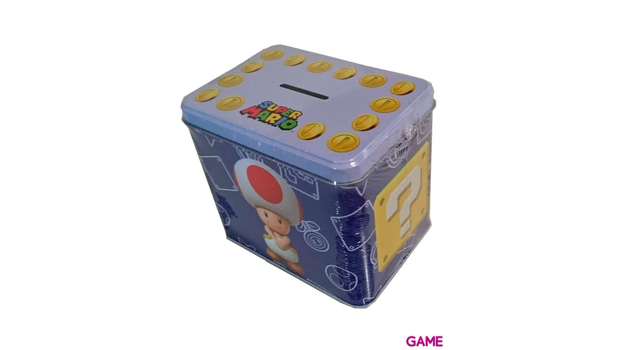 Set Taza Hucha Toad Super Mario Bros Nintendo