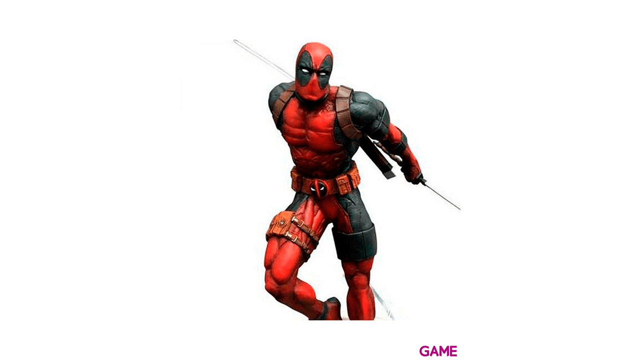 Figura Marvel Deadpool con espadas de 23 cm
