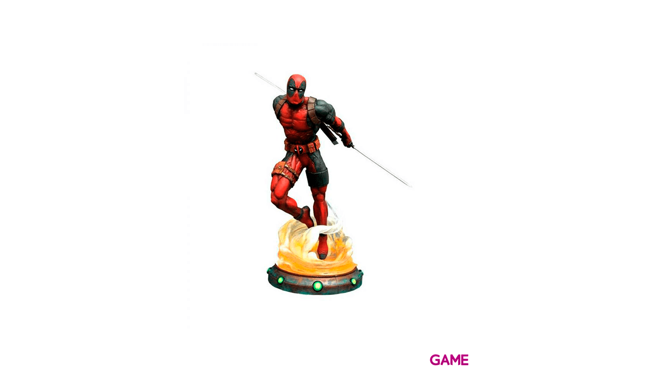 Figura Marvel Deadpool con espadas de 23 cm