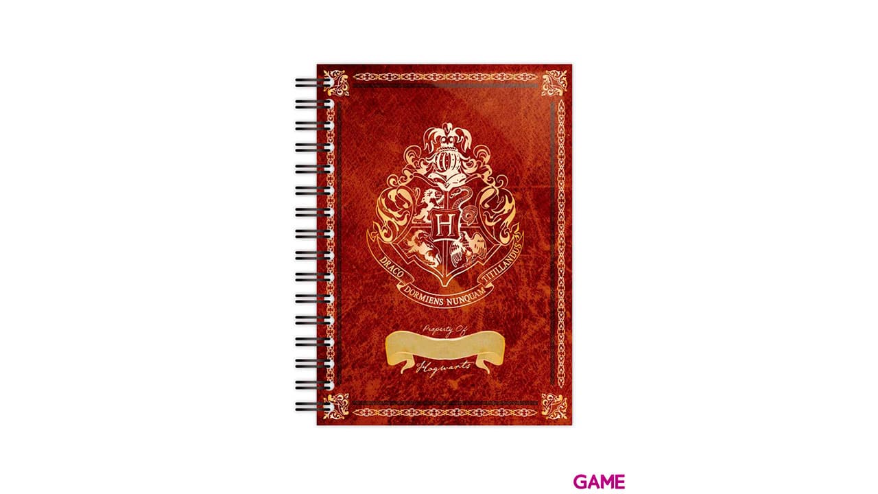 Cuaderno A5 Hogwarts Harry Potter